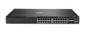 HPE Aruba Networking CX 6300M 24-port 1GbE and 4-port SFP56 Switch