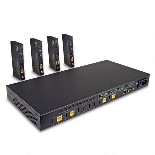 Lindy 150m Cat.6 4x4 HDMI 4K60 HDBaseT Matrix Extender