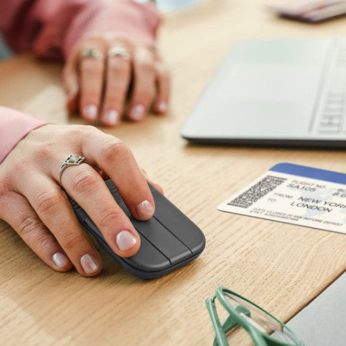 Logitech Mobi Fold mouse Travel Ambidextrous RF Wireless + Bluetooth Optical 4000 DPI