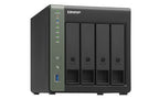 QNAP TS-431X3 NAS Tower Ethernet LAN Black Alpine AL-314