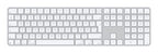 Apple Magic keyboard Universal USB + Bluetooth QWERTY Danish White
