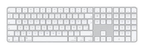 Apple Magic keyboard Universal USB + Bluetooth QWERTY Danish White