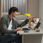 ASUS Zenbook Duo UX8407AA-SNADPWW Copilot+ PC Intel Core Ultra X9 388H Laptop 35.6 cm (14") Touchscreen 3K 32 GB LPDDR5x-SDRAM 1 TB SSD Wi-Fi 7 (802.11be) Windows 11 Home Grey