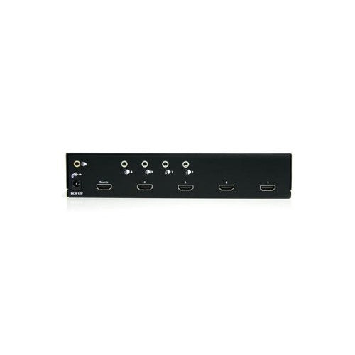 StarTech.com 4-port HDMI splitter and signal amplifier - TAA