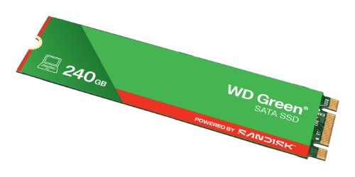 SanDisk Green WD ™ SATA SSD M.2 2280 POWERED BY 240 GB