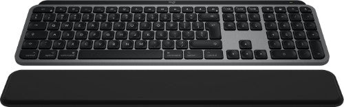 Logitech Master MX Keys S Combo for Mac keyboard Mouse included Home/Office RF Wireless + Bluetooth QWERTY US International Aluminium, Black