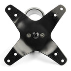 StarTech.com Desk Mount Quad Monitor Arm – Premium Articulating VESA 4 Monitor Mount 2x2 up to 30" (24.8lb/11.3kg) – Ergonomic Height Adjustable Pole Mount - Tilt/Swivel/Rotate - C-Clamp/Grommet - Silver - TAA