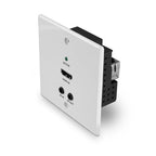 Lindy 70m Cat.6 HDMI 4K60, IR and RS-232 HDBaseT UK Wall Plate Extender, Transmitter