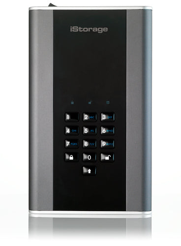 iStorage diskAshur DT² HDD 12TB | Secure Portable Desktop Drive |FIPS 140-2 Level 3 certified | AES-XTS 256-bit Hardware Encryption | Common Criteria EAL5+ (Hardware Certified) | PIN protected | OS & Platform Independent |GDPR, TAA Compliant|Brute force h