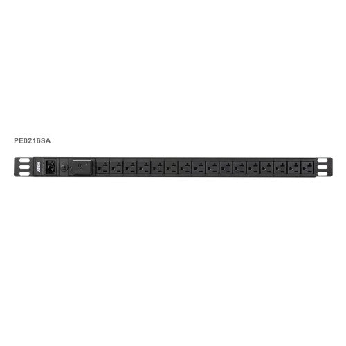 ATEN PE0216SG power distribution unit (PDU) 16 AC outlet(s) 0U Black