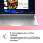 HP EliteBook 6 G1i Intel Core Ultra 7 255U Laptop 33.8 cm (13.3") Touchscreen WUXGA 32 GB DDR5-SDRAM 512 GB SSD Wi-Fi 7 (802.11be) Windows 11 Pro AI PC Silver