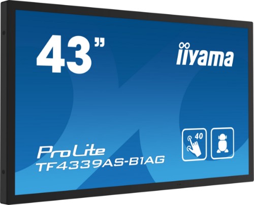 iiyama 43" All-in-One PCAP Interactive Display inspired by technology and designed for creative spaces and sharing