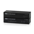 ATEN CE775 AV extender AV transmitter & receiver Black
