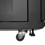 StarTech.com 12U Enterprise-Grade Server Rack Cabinet Kit, 19in Enclosed 4-Post Rack with Shelf and Cable Management, 29in (75cm) Mounting Depth, 992lb (450kg) Capacity