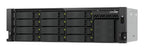 QNAP TS-h1655XeU-RP - NAS server - 12 bays - rack-mountable - SATA 6Gb/s - RAID 0, 1, 5, 6, 10, 50, 60, JBOD - RAM 8 GB - Gigabit Ethernet / 2.5 Gigabit Ethernet / 5 Gigabit Ethernet / 10 Gigabit Ethernet - iSCSI support - 3U