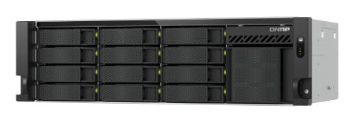 QNAP TS-h1655XeU-RP - NAS server - 12 bays - rack-mountable - SATA 6Gb/s - RAID 0, 1, 5, 6, 10, 50, 60, JBOD - RAM 8 GB - Gigabit Ethernet / 2.5 Gigabit Ethernet / 5 Gigabit Ethernet / 10 Gigabit Ethernet - iSCSI support - 3U
