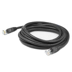 AddOn Networks ADD-20FSLCAT6-BK networking cable Black 6.1 m Cat6 U/UTP (UTP)