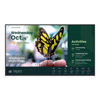 BenQ ST5504 Digital signage flat panel 139.7 cm (55") LCD 350 cd/m² 4K Ultra HD Black Built-in processor Android 18/7