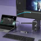 j5create JCH462 Wormhole Switch™ Display Sharing Hub, Black