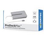 Hypertec ProDock Mac - USB-C Dual HDMI Docking Station for Apple MacBook