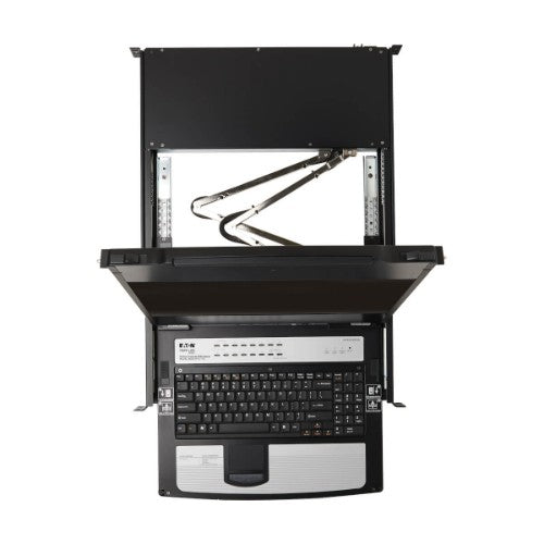 Tripp Lite B030-DP16-17D NetDirector 16-Port DisplayPort KVM Switch Console with 17 in. LCD, Dual Rail, 1U Rack-Mount