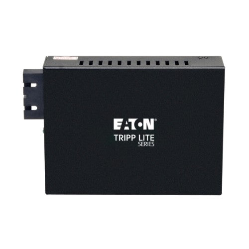 Tripp Lite N785-INT-SC-MM Gigabit Multimode Fiber to Ethernet Media Converter, 10/100/1000 SC, International Power Supply, 850 nm, 550M (1804.46 ft.)