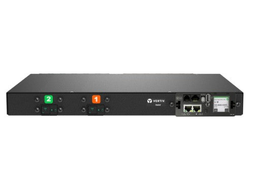Vertiv Geist MG05M1R1-12CF13-3PS6B2H10-S power distribution unit (PDU) 12 AC outlet(s) 0U Black