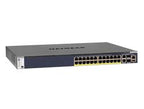 NETGEAR M4300-28G-PoE+(1000W)/US/EMEA Managed Gigabit Ethernet (10/100/1000) Power over Ethernet (PoE) 1U Black