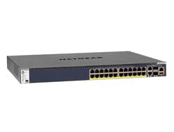 NETGEAR M4300-28G-PoE+(1000W)/US/EMEA Managed Gigabit Ethernet (10/100/1000) Power over Ethernet (PoE) 1U Black