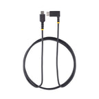 StarTech.com 6.6ft (2m) USB-C Fast Charging Cable, Rugged, Right-Angled, Charge & Sync, 60W (3A) PD, USB 2.0, TPE Jacket and Aramid Fiber - USB C Charging Cord