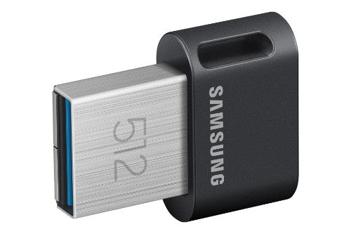 Samsung MUF-512AB USB flash drive 512 GB USB Type-A 3.2 Gen 1 (3.1 Gen 1) Black, Stainless steel
