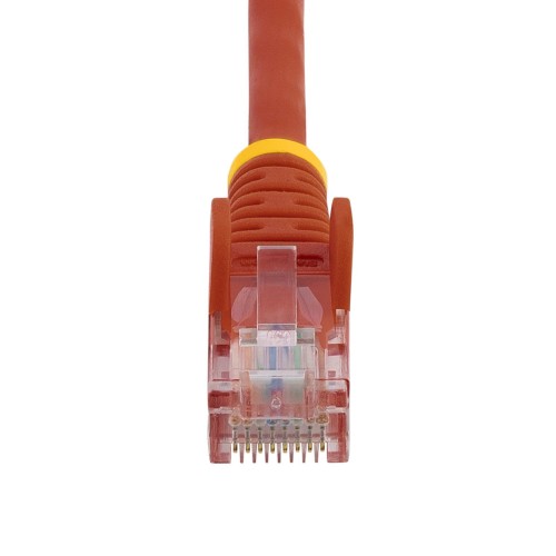 StarTech.com Cat5e Ethernet Patch Cable with Snagless RJ45 Connectors - 0.5 m, Red
