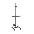 Tripp Lite DMCS1732S Mobile Workstation with Monitor Mount - For 17" to 32" Displays, Height Adjustable