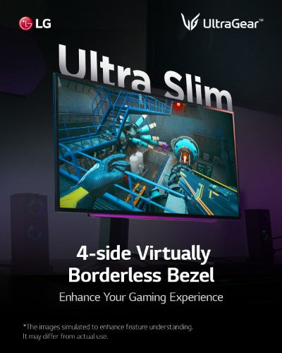 LG 27GS95QE-B computer monitor 67.3 cm (26.5") 2560 x 1440 pixels Quad HD OLED Black