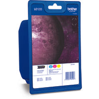 Brother LC-1220RBWBPDR Ink cartridge multi pack C,M,Y, 3x300 pages ISO/IEC 24711 Pack=3 for Brother DCP-J 525