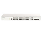 D-Link 28-Port Gigabit Nuclias Smart Managed Switch including 4x 1G Combo Ports