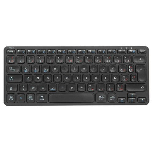 Targus AKB862FR keyboard Universal Bluetooth AZERTY French Black