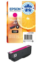 Epson C13T33434012/33 Ink cartridge magenta, 300 pages ISO/IEC 19752 4,5ml for Epson XP 530