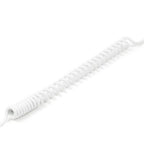 StarTech.com Dual-Port Car Charger - USB with Built-in Lightning Cable - White