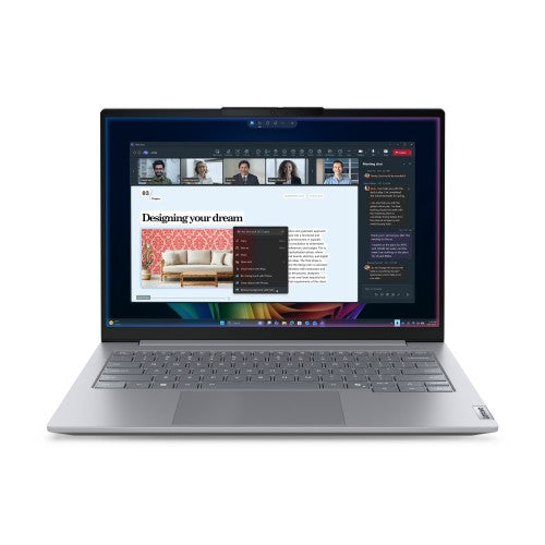Lenovo ThinkBook 14 G9 IPL Copilot+ PC Intel Core Ultra 5 325 Laptop 35.6 cm (14") WUXGA 16 GB DDR5-SDRAM 512 GB SSD Wi-Fi 7 (802.11be) Windows 11 Pro Grey English