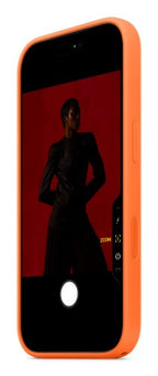 Apple iPhone 17 Pro Silicone Case with MagSafe – Orange