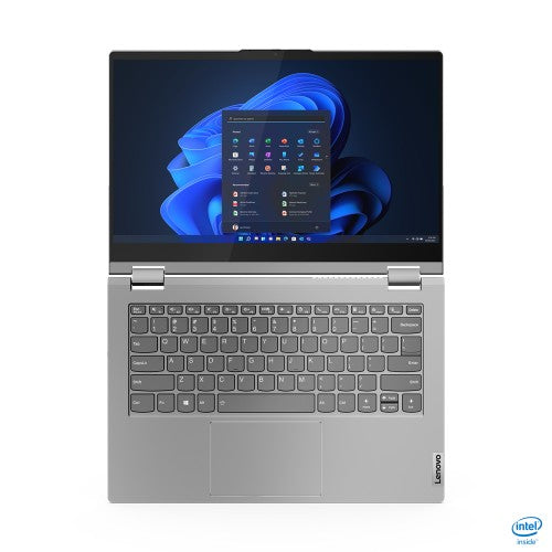 Lenovo ThinkBook 14s Yoga G3 IRU Intel® Core™ i5 i5-1335U Hybrid (2-in-1) 35.6 cm (14") Touchscreen Full HD 16 GB DDR4-SDRAM 256 GB SSD Wi-Fi 6 (802.11ax) Windows 11 Pro UK English Grey