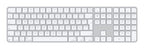 Apple Magic keyboard Universal USB + Bluetooth QWERTY Swedish White