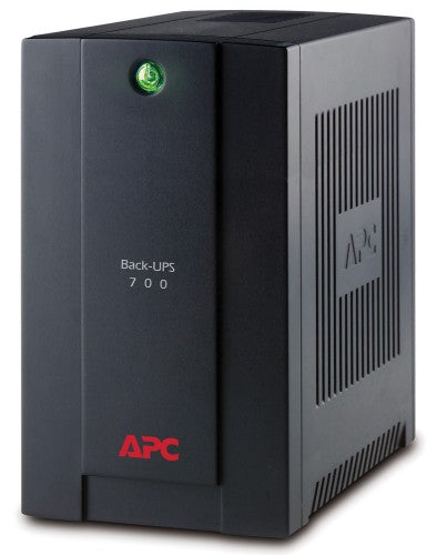 APC Back-UPS uninterruptible power supply (UPS) Line-Interactive 0.7 kVA 390 W 4 AC outlet(s)