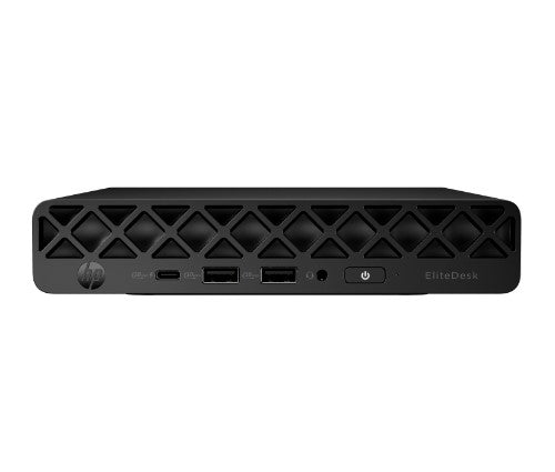 HP EliteDesk 8 Mini G1a AMD Ryzen™ 5 220 8 GB DDR5-SDRAM 256 GB SSD Windows 11 Pro Mini PC Black