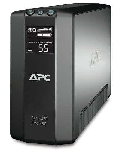 APC Back-UPS Pro uninterruptible power supply (UPS) Line-Interactive 0.55 kVA 330 W 6 AC outlet(s)