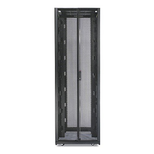 APC NetShelter SX, Server Rack Enclosure, 42U, Shock Packaging, 2000 lbs, Black, 2124H x 750W x 1070D mm