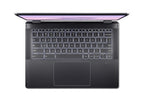Acer Chromebook CPE594-1N-51XY Intel Core 5 120U 35.6 cm (14") Touchscreen WUXGA 16 GB DDR5-SDRAM 256 GB SSD Wi-Fi 6E (802.11ax) ChromeOS Grey