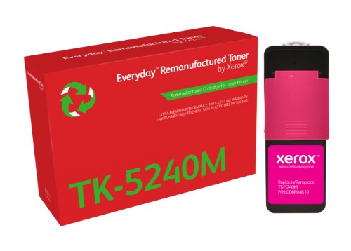 Xerox 006R04810 Toner-kit magenta remanufactured, 3K pages (replaces Kyocera TK-5240M) for Kyocera M 5526