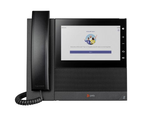 HP Poly CCX 600 Business Media Phone for Microsoft Teams and PoE-enabled GSA/TAA